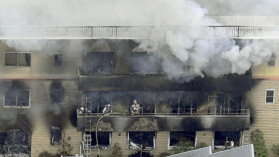 Studio animasi di Kyoto, Jepang, sengaja dibakar pada Kamis (18/7) menyebabkan puluhan orang diduga meninggal dan mengalami luka-luka.