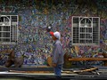 FOTO: Graffiti Peneman Desa Lansia di Taiwan