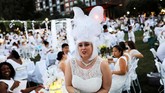 Perayaan makan malam rahasia paling terkenal digelar di New York pada Rabu (17/7) lalu. (REUTERS/Andrew Kelly)