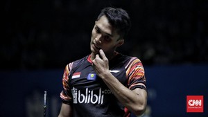Jonatan Menyesal Gagal ke Semifinal Indonesia Open 2019