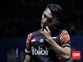 Hasil Korea Open 2019: Jonatan Gagal ke Semifinal