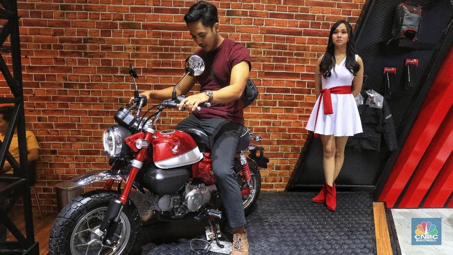 Motor Honda Monkey dibanderol seharga Rp 65 juta (on the road).