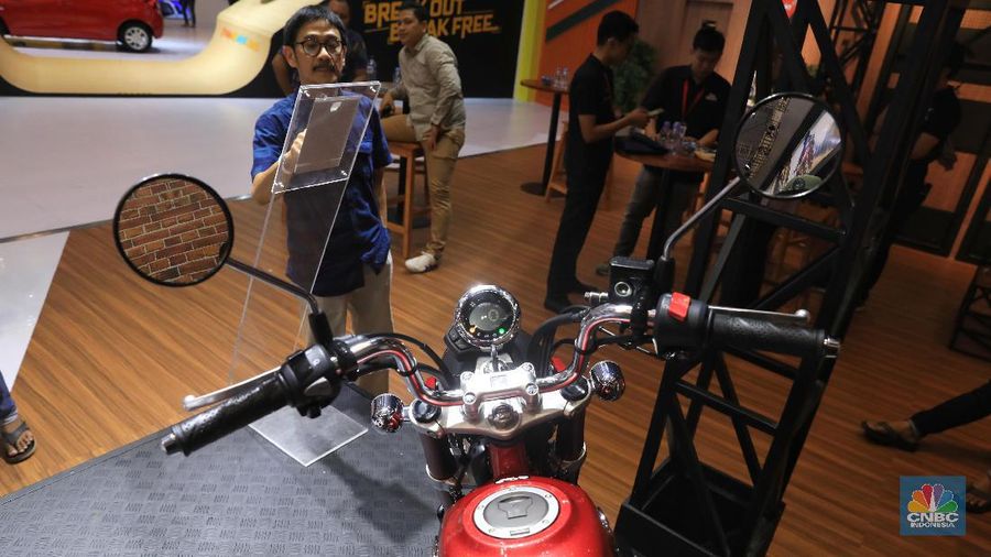 Motor Honda Monkey dibanderol seharga Rp 65 juta (on the road).