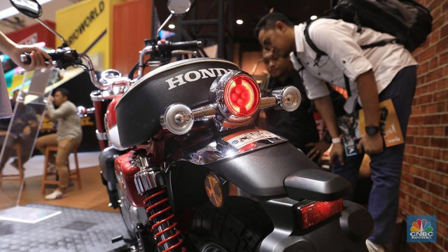 Motor Honda Monkey dibanderol seharga Rp 65 juta (on the road).