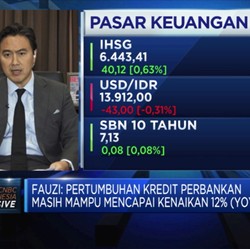 Suku Bunga Rendah, Pertumbuhan Kredit Bisa Capai 12%