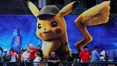 Acara Comic-Con sendiri sebenarnya hanya momen pameran para produsen komik maupun karya seni budaya pop untuk memamerkan produknya kepada publik, terutama dengan penggemar. (REUTERS/Mike Blake)