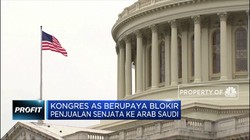 Kongres AS Blokir Penjualan Senjata ke Arab Saudi