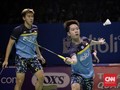 Aksi Tengil Kevin Sanjaya Warnai Semifinal Fuzhou China Open