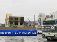 Kebakaran di Studio Animasi Jepang