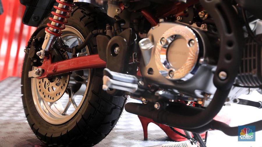 Motor Honda Monkey dibanderol seharga Rp 65 juta (on the road).
