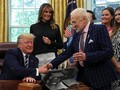 Temui Awak Apollo 11, Trump 'Curhat' Kendala Misi ke Mars