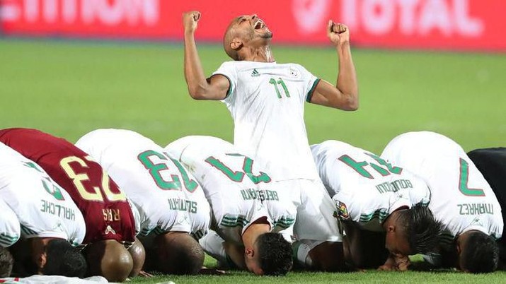 Aljazair keluar sebagai juara Piala Afrika 2019.