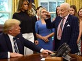 Trump Sambut Astronaut Apollo 11 Buzz Aldrin di Gedung Putih