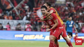 FOTO : Persija Menang Tipis di Leg 1 Final Piala Indonesia