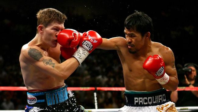 Eks Petinju Inggris Curigai Pacquiao Pakai 'Obat-obatan'