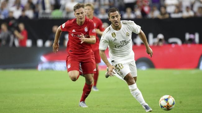 Debut Hazard dengan Nomor 50 di Madrid Berujung Kekalahan
