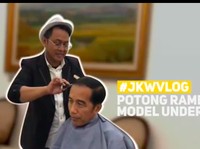 Jokowi Akan Cukur Undercut, Bakal Mirip Hawkeye Marvel?