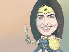 Ini Morgan Beller, 'Wonder Woman' di Balik Facebook Libra