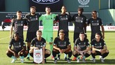 Liverpool menjalani laga pramusim keempat dengan melawan Sevilla di Stadion Fenway Park, Boston, Senin (22/7) pagi WIB. (Tim Bradbury/Getty Images/AFP)