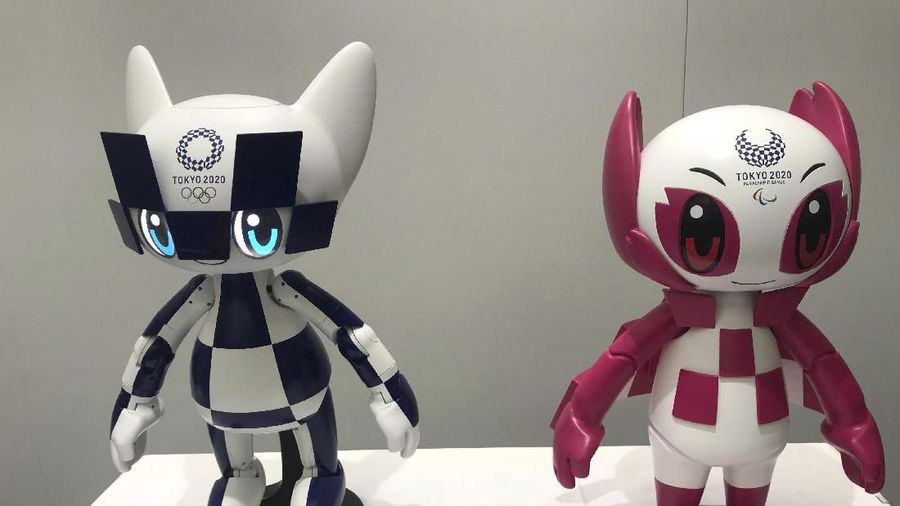 Toyota Motor Corp, sponsor utama Olimpiade, menyiapkan berbagai robot untuk Olimpiade Tokyo 2020 yang ditunjukkan hari Senin (22/07).