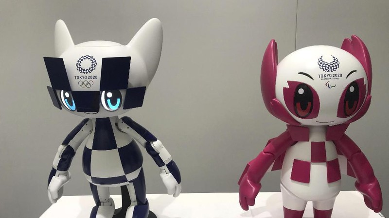 Toyota Motor Corp, sponsor utama Olimpiade, menyiapkan berbagai robot untuk Olimpiade Tokyo 2020 yang ditunjukkan hari Senin (22/07).