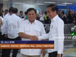 Gabung Jokowi, Gerindra Minta Jatah 2 Menteri?