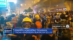Bentrok, Pempimpin Hong Kong Sesalkan Aksi Demonstran