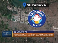 22 Juli 1972, Perusahaan Eskrim Campina beroperasi