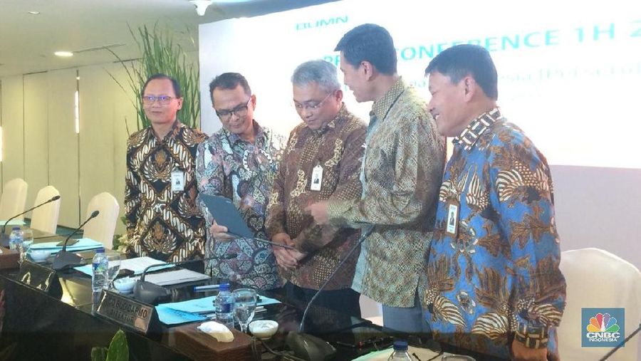 PT Bank Negara Indonesia Tbk (BBNI) menargetkan akan menjadi salah satu pemegang saham dompet digital BUMN LinkAja pada Semester II-2019.