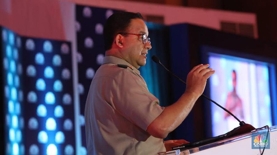 Anies kembali menegaskan soal kebijakannya tak melanjutkan reklamasi.