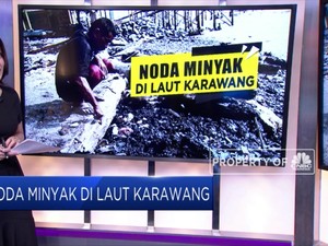 Noda Minyak Di Laut Karawang