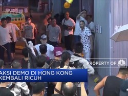 Demonstran Hong Kong Diserang Kelompok "Kaos Putih"
