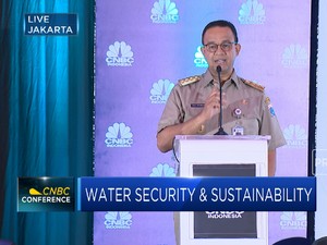 Anies Sedih Air Bersih di DKI Mahal Hingga Rp 600 Ribu/Bulan