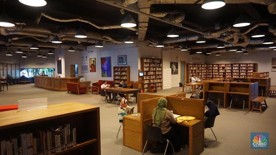 Ini deretan perpustakaan yang nyaman untuk menghabiskan waktu dengan membaca buku di Jakarta