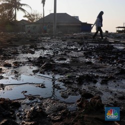 Pertamina Masih Hitung Ganti Rugi Tumpahan Minyak Karawang