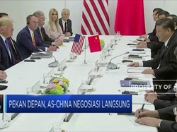 Babak Baru Perang Dagang, AS-China Segera Bertemu Pekan Depan