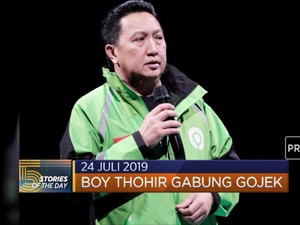 Garibaldi 'Boy' Thohir Resmi Jadi Komisaris Gojek
