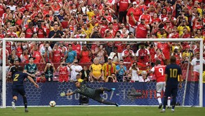 Arsenal Unggul 2-0 Atas Real Madrid di Babak Pertama