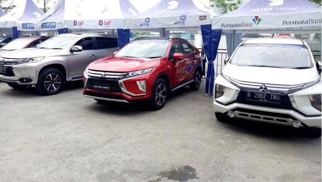 Jajal Kecanggihan Mobil Mitsubishi di Arena Test Drive GIIAS