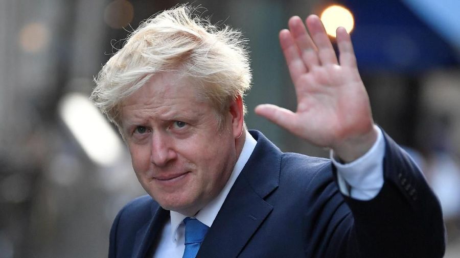Boris Johnson, leader of the Britain's Conservative Party, leaves a private reception in central London, Britain July 23, 2019. REUTERS/Toby Melville