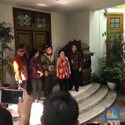 Kompak Berbatik, Ini Detik-detik Pertemuan Megawati-Prabowo