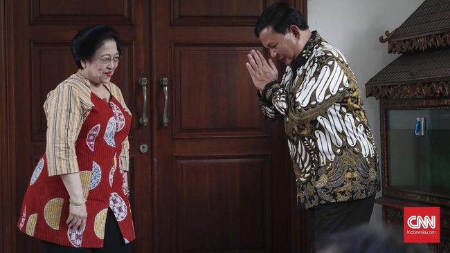 Pertemuan Mega-Prabowo dan Madu Manis Kursi Ketua MPR