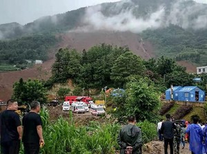 Longsor Landa Yunnan, 47 Orang Dilaporkan Tertimbun