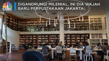 Digandrungi Milenial, Ini Dia Wajah Baru Perpustakaan Jakarta