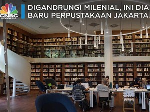Digandrungi Milenial, Ini Dia Wajah Baru Perpustakaan Jakarta