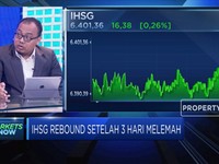 Akhirnya IHSG Rebound, Menguat 0,26%