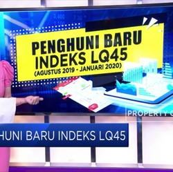 Jajaran Penghuni Baru Indeks LQ45
