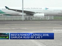 Restatement, Garuda Merugi Rp 2,45 T Sepanjang Tahun 2018