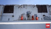 Proses konservasi menelan dana APBD DKI Jakarta sekitar Rp 43 miliar. (CNN Indonesia/Hesti Rika)