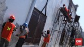 Operasional Museum Bahari berjalan normal meski ada proyek konservasi. (CNN Indonesia/Hesti Rika)